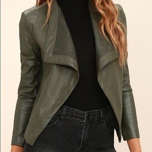 BB Dakota pleather & suede jacket.